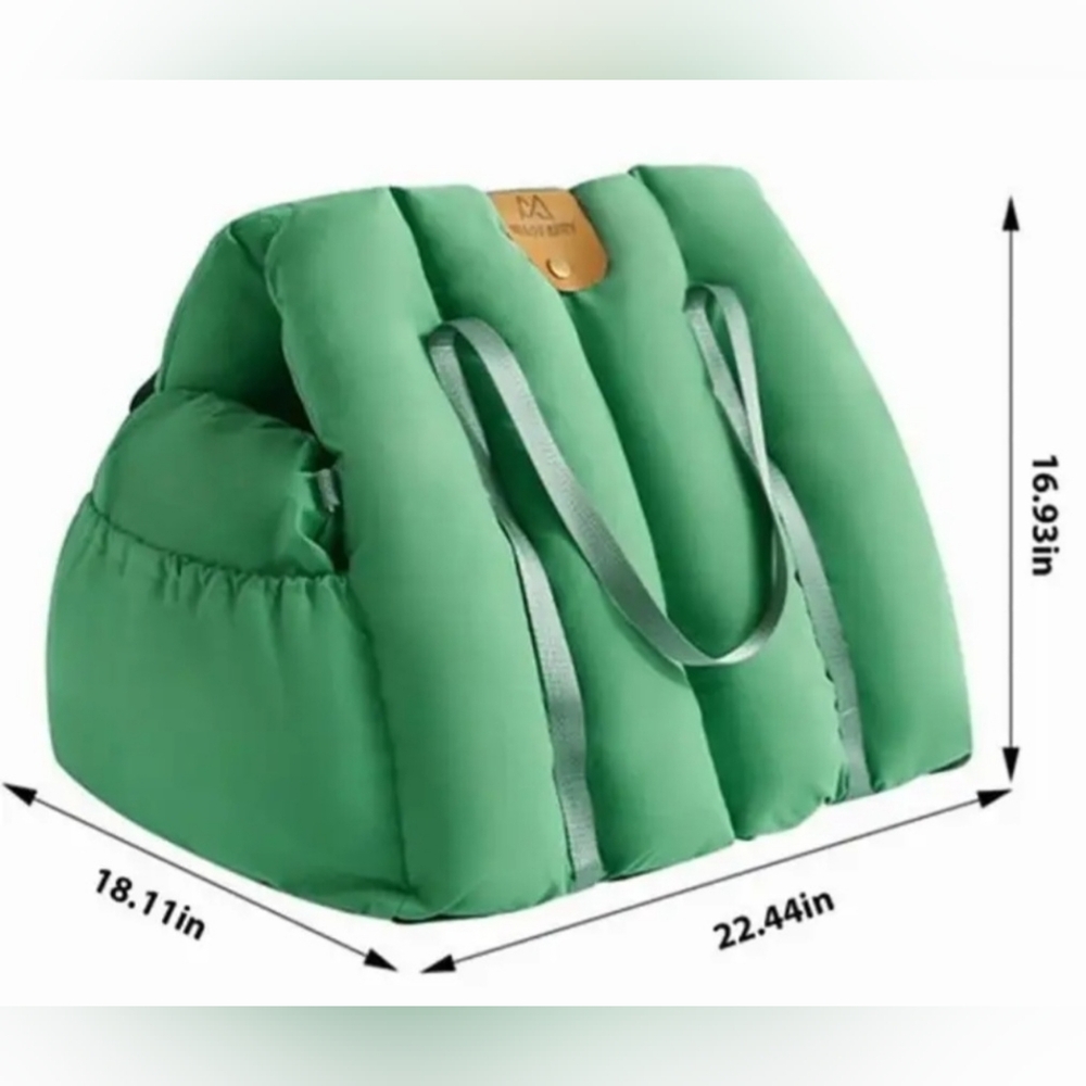 NWOT 2-in-1 Plush, Cozy Pet Carrier & Car Seat, Sm-Med Size Pets